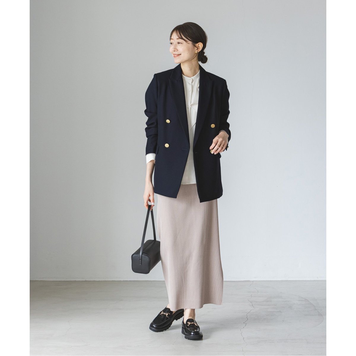 追加》ウールミルドピークドラペルジャケット | ノーブル(Noble