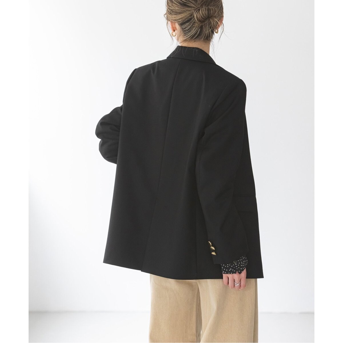 追加》ウールミルドピークドラペルジャケット | ノーブル(Noble