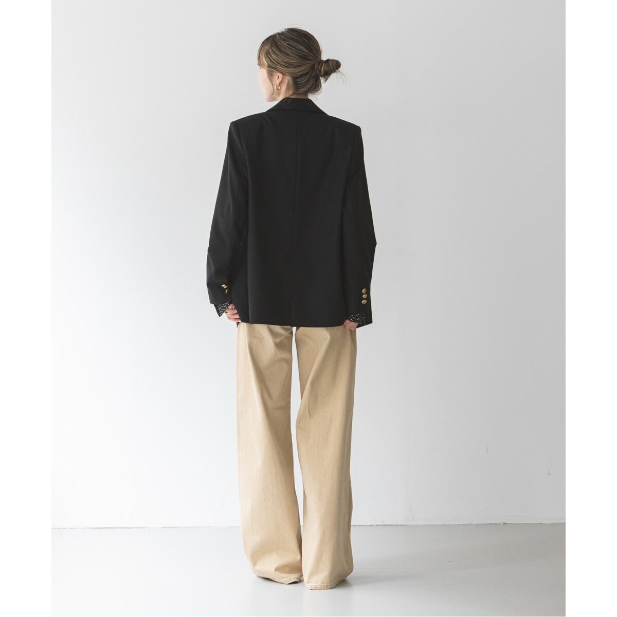 追加》ウールミルドピークドラペルジャケット | ノーブル(Noble