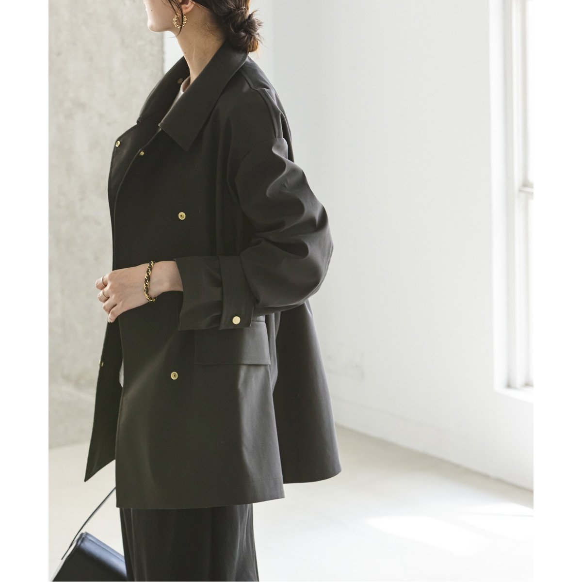 ウインドプルーフテントシルエットブルゾン | ノーブル(Noble