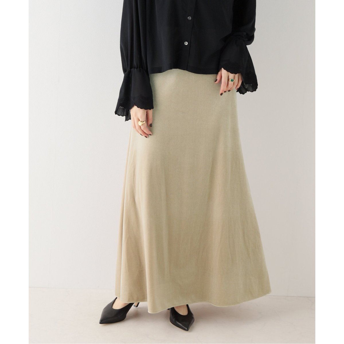スムースベロアマーメイドスカート | ノーブル(Noble) | マルイウェブ