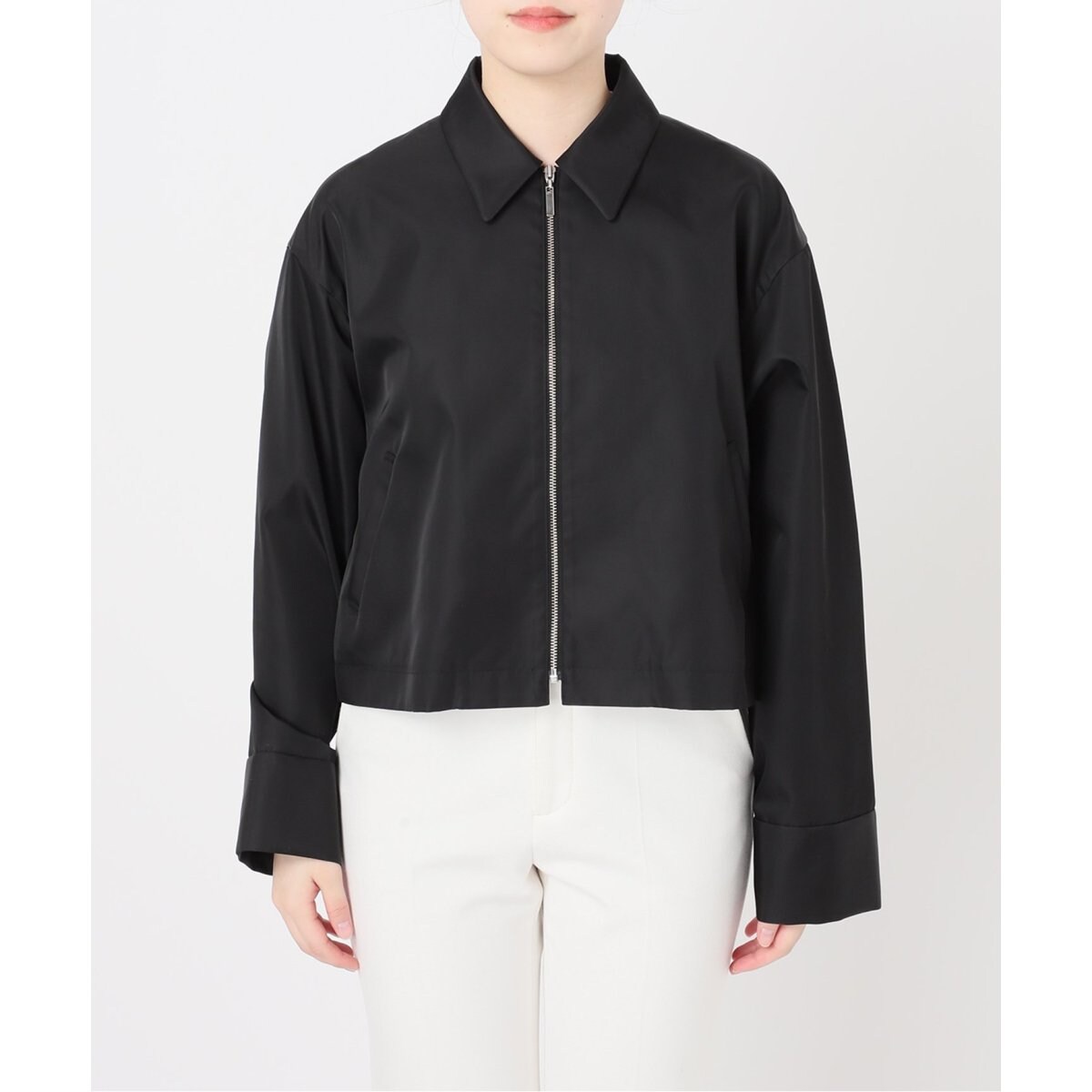 川上さやかさん×NOBLEコラボ ナイロンツイルブルゾン | ノーブル