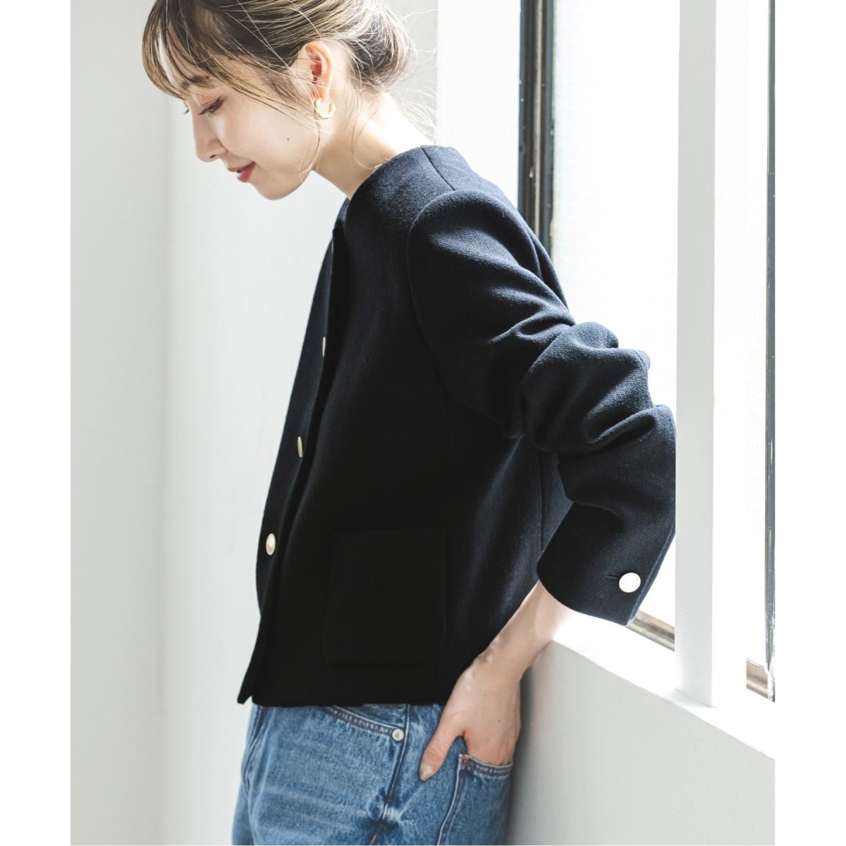 ビンテージメルトンショートジャケット | ノーブル(Noble