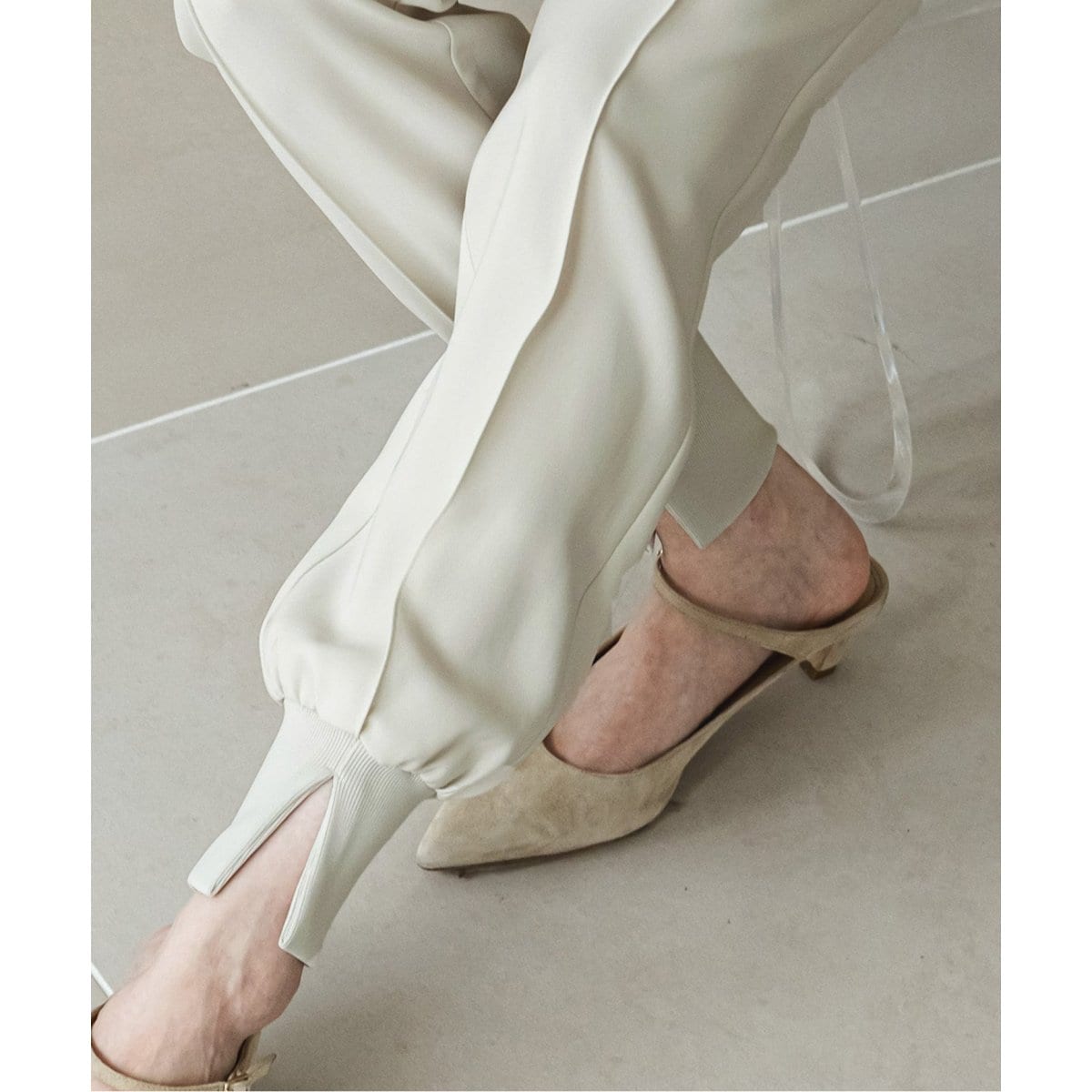 noble ストレッチジョガーパンツ　38 Noble（ノーブル）の「ストレッチジョガーパンツ（スラックス