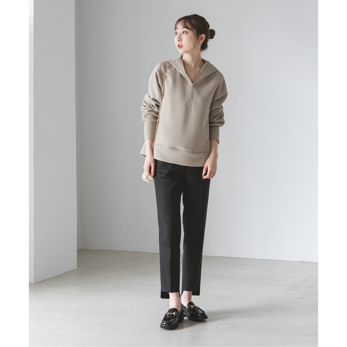 バウンスクロスステップヘムパンツ | ノーブル(Noble) | マルイウェブ