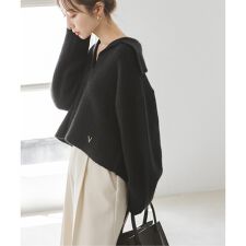 venit】NOBLE別注 オープンカラーニットプルオーバー | ノーブル(Noble 