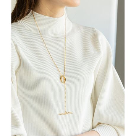 WEB限定追加7》【UCALYPT】Stem line necklace | ノーブル(Noble 