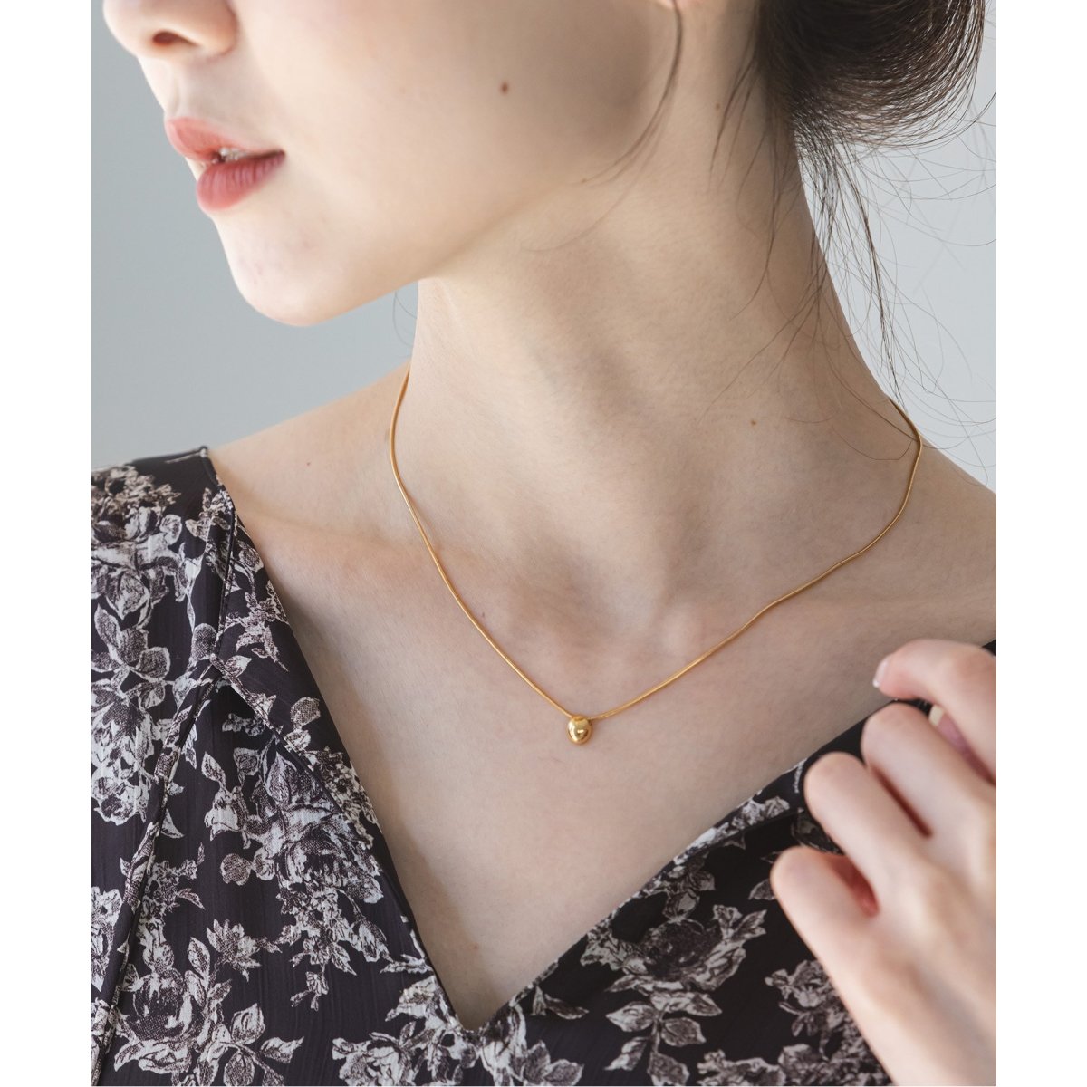 ネックレス MARY GAITANI ラブラドライトネックレス レディース