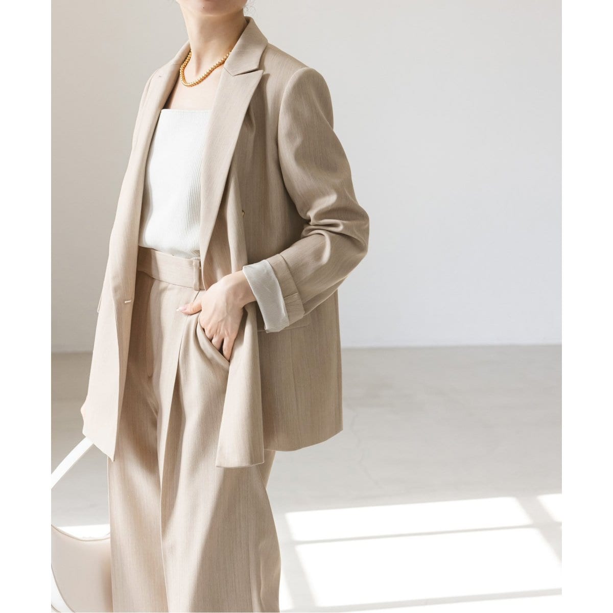 トリコチンピークドラペルジャケット | ノーブル(Noble) | マルイ