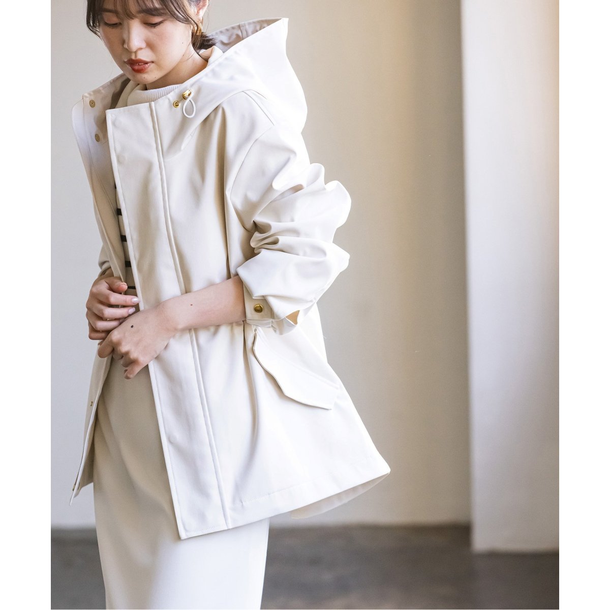 新品タグ付き ノーブル 《追加》ウインドプルーフマウンテンパーカー2023SS 追加》ウインドプルーフマウンテンパーカー | ノーブル(Noble