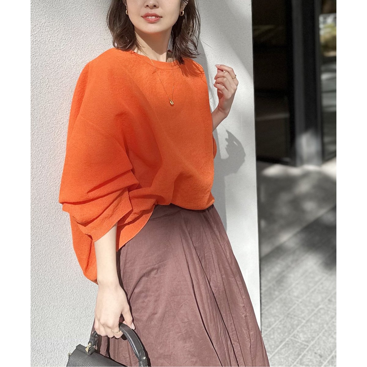 NOBLE 新品♡ スポンジシアーニットプルオーバー 追加》スポンジシアーニットプルオーバー2（ニット／セーター