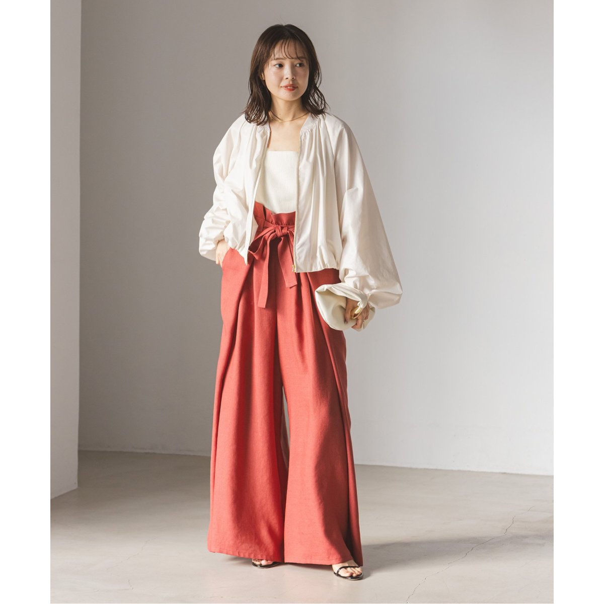 メタルタイプライターパフブルゾン | ノーブル(Noble) | マルイウェブ