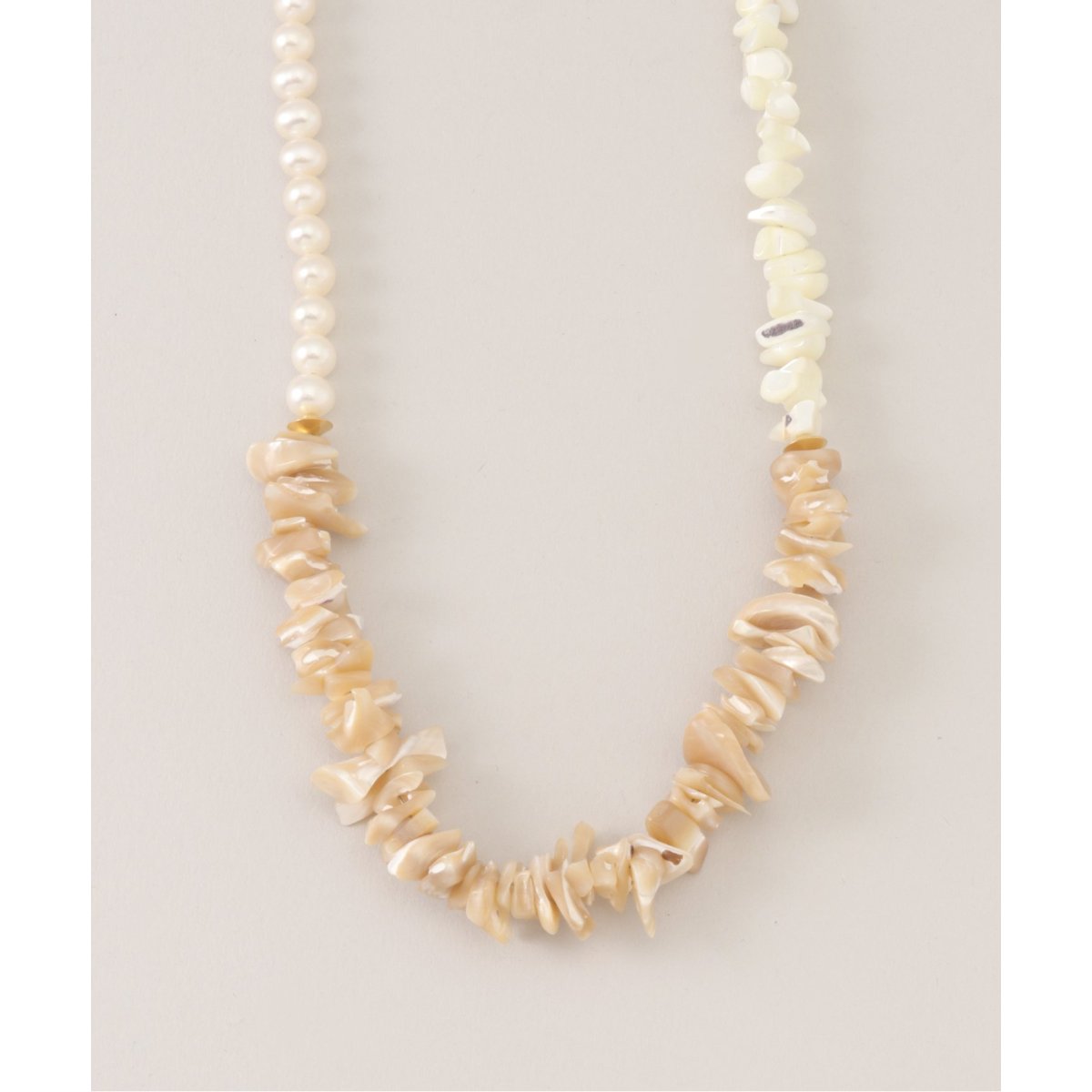 STEEN】Pearl Pearl Necklace | ノーブル(Noble) | マルイウェブチャネル