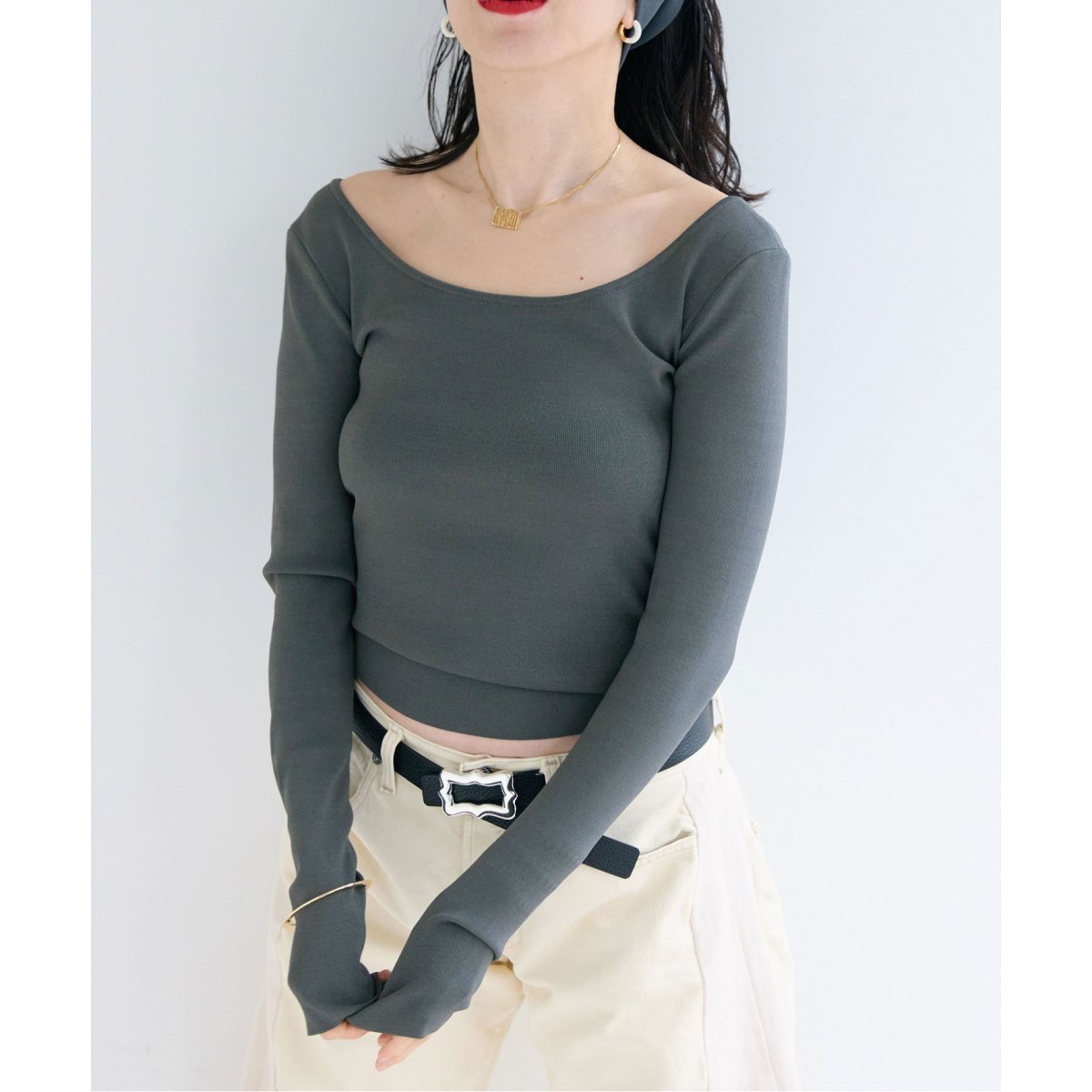 ELENI×THENIME デコルテトップス | ノーブル(Noble) | マルイウェブ