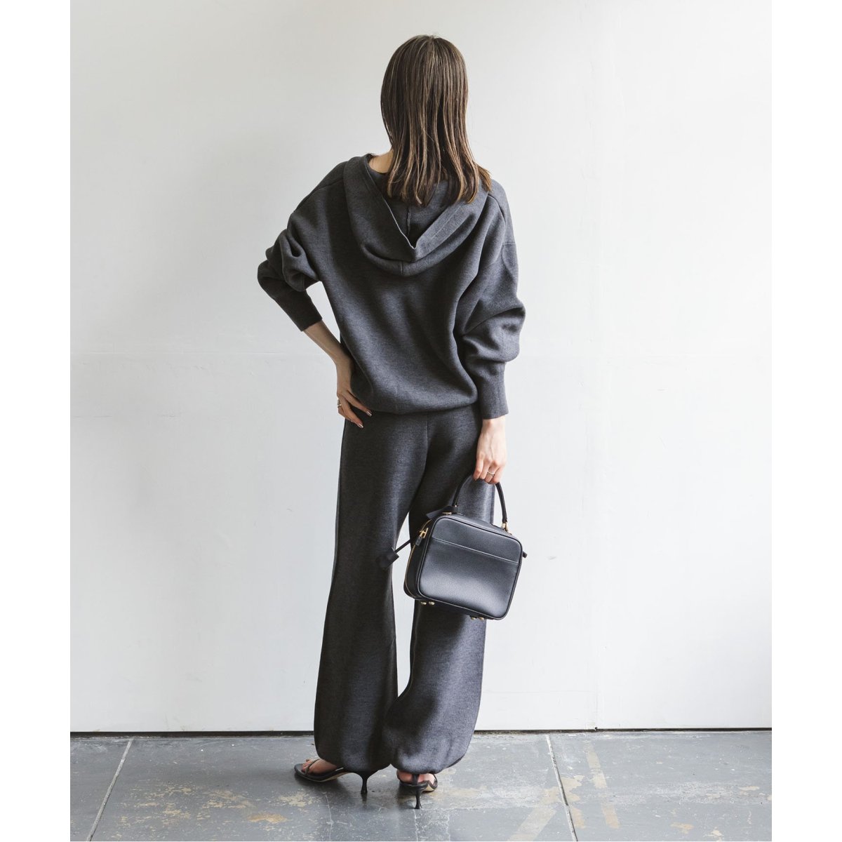 接結タック編みジョガーパンツ | ノーブル(Noble) | マルイウェブチャネル