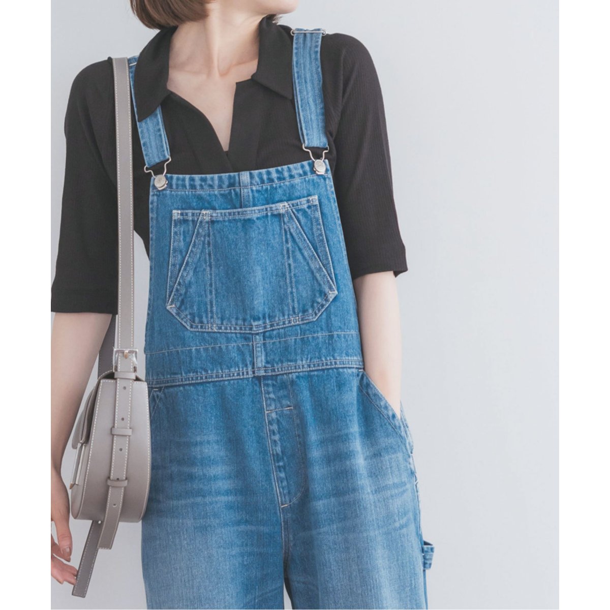 【新品】NOBLE別注SERGE de bleu/サージ オーバーオール 36 NOBLE別注》SERGE de bleu/サージ オーバーオール | ノーブル