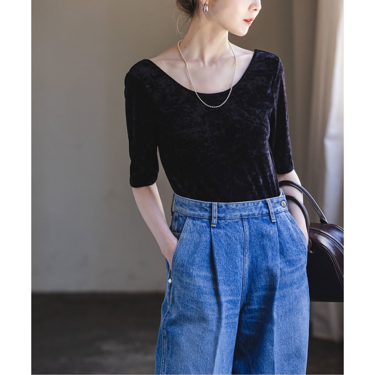 ベロアバレリーナトップ | ノーブル(Noble) | マルイウェブチャネル