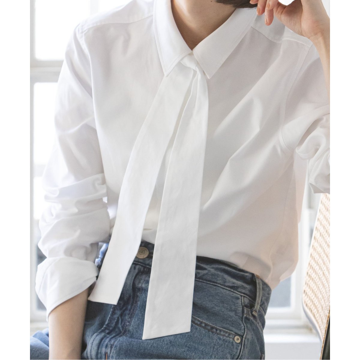 Noble - NOBLE 【My Policy Shirt】タイセット オックスフォードシャツ Noble（ノーブル）の「【My Policy Shirt】タイセット