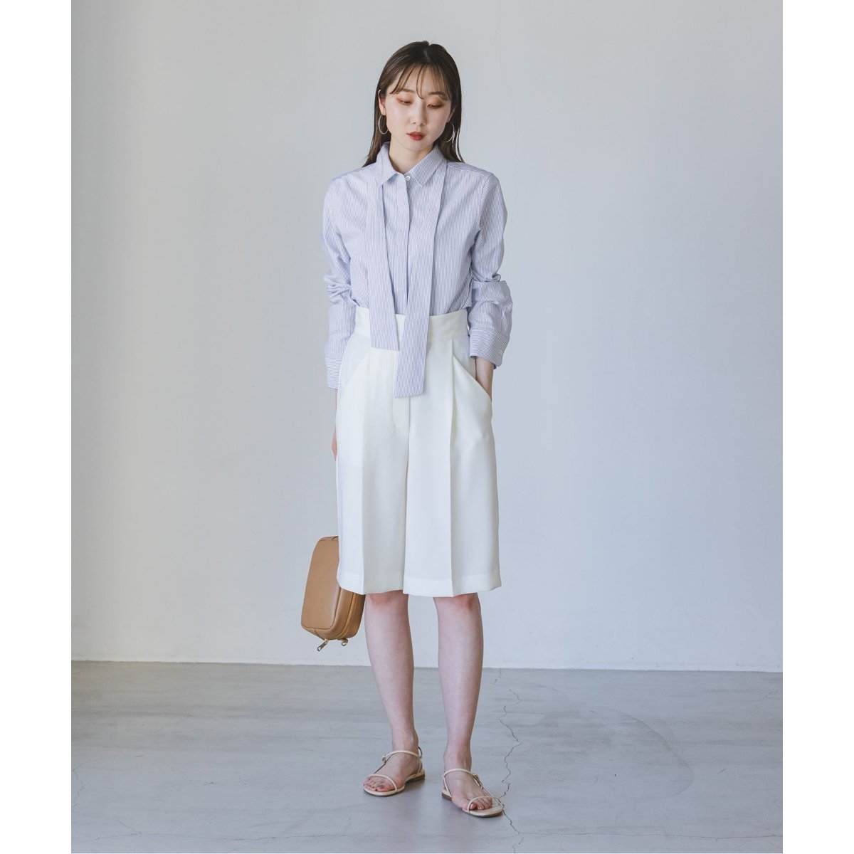 NOBLE 【My Policy Shirt】タイセット オックスフォードシャツ My Policy Shirt】タイセット オックスフォードシャツ