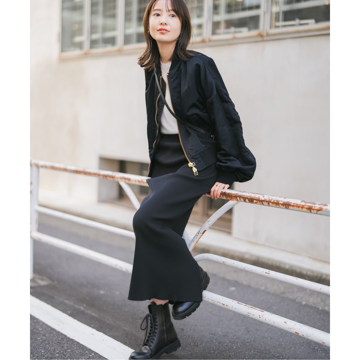 追加》ヴィンテージナイロンコンパクトMA1 | ノーブル(Noble) | マルイ