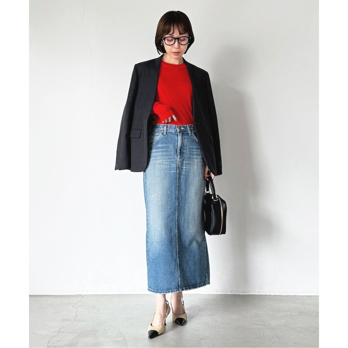 Lee/リー タイトスカート(サックスブルー) | ノーブル(Noble) | マルイ