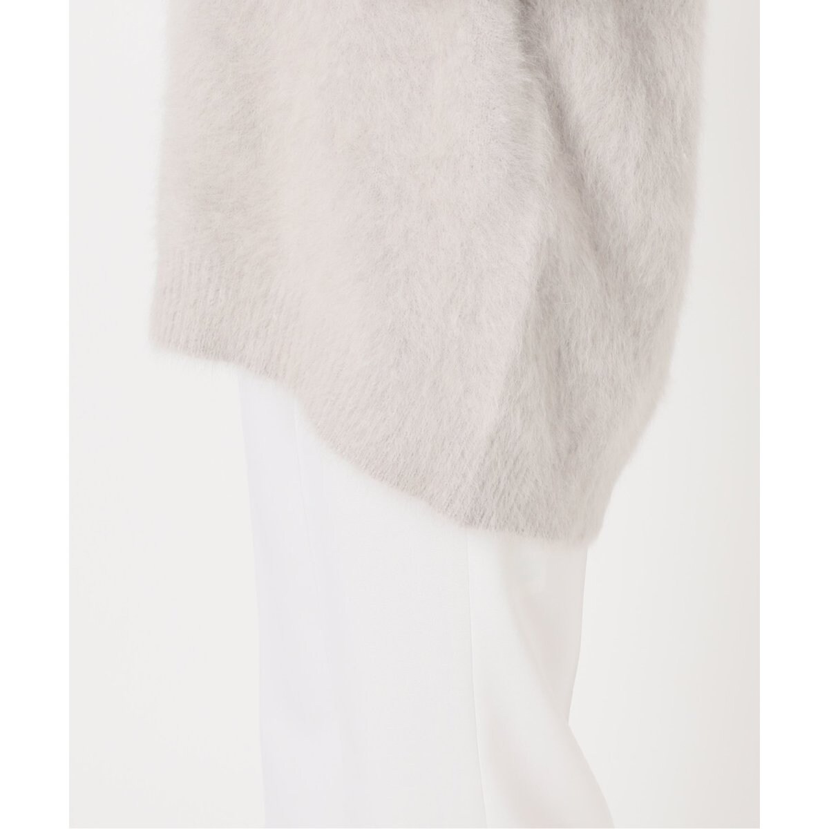 NOBLE×L'AUBE BLANC】FOX/カシミヤオフショルダーニット | ノーブル