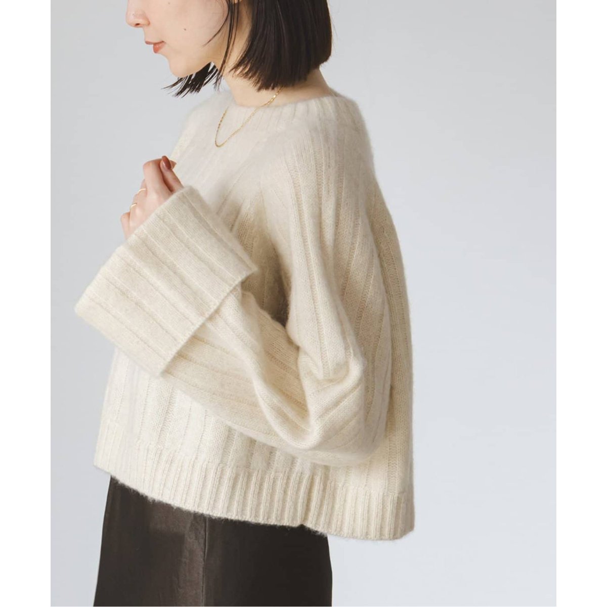 YAK/ヤク ワイドリブニットプルオーバー | ノーブル(Noble) | マルイ