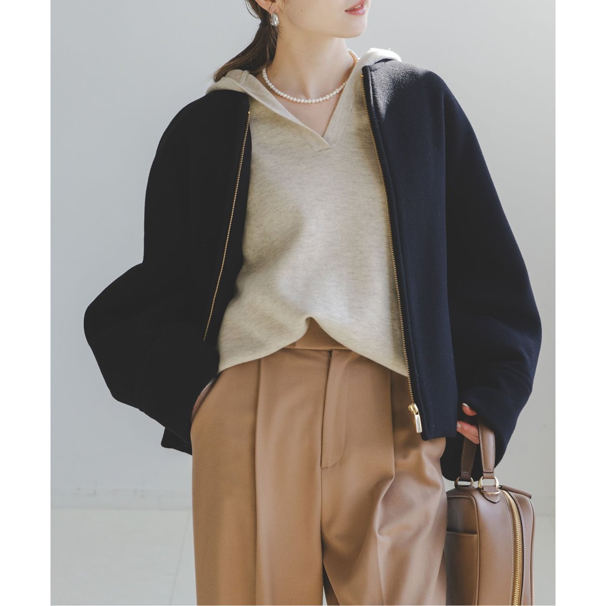 MTRショートケープブルゾン | ノーブル(Noble) | マルイウェブチャネル