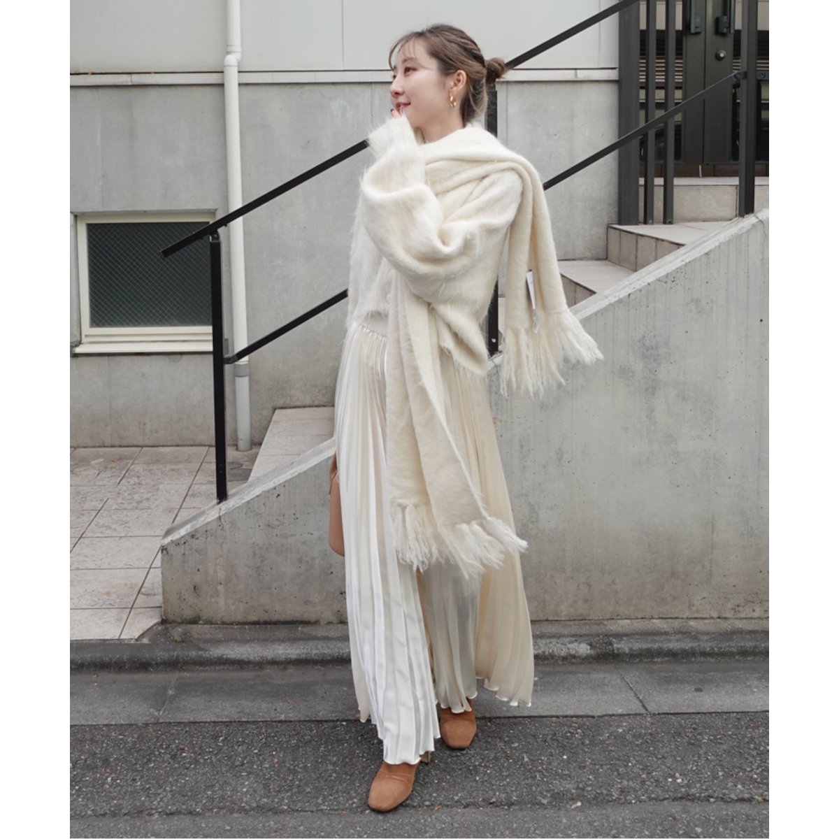 アルパカ混シャギービッグマフラー | ノーブル(Noble) | マルイウェブ