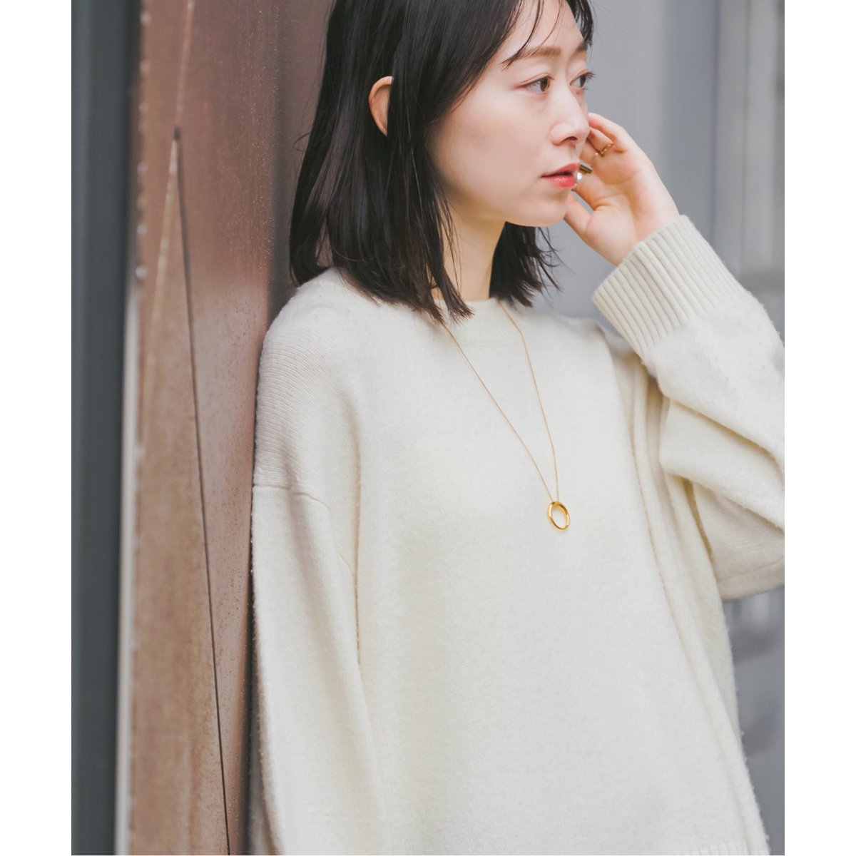 Super160sダブルリブクルーニット | ノーブル(Noble) | マルイウェブ