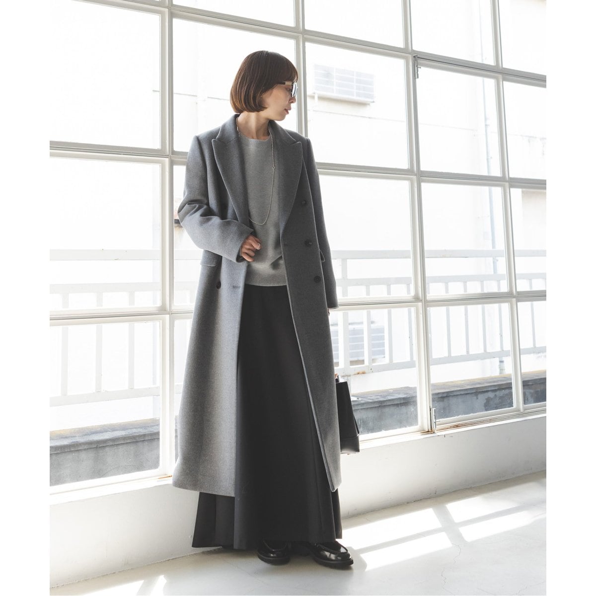 メルトンロングチェスターコート | ノーブル(Noble) | マルイウェブ