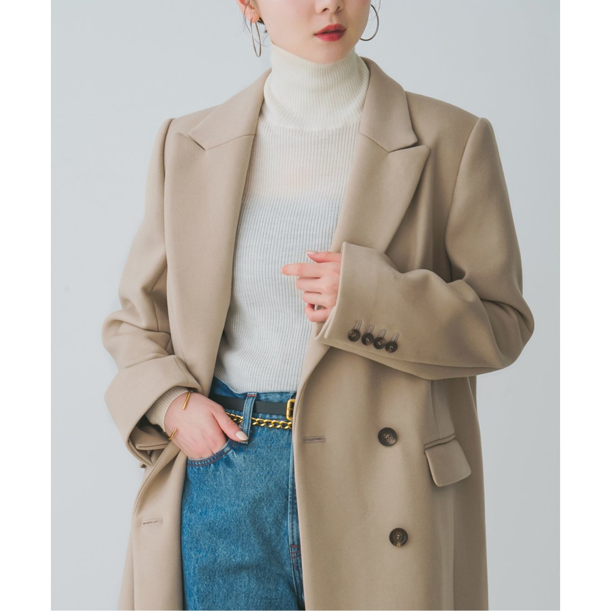 メルトンロングチェスターコート | ノーブル(Noble) | マルイウェブ