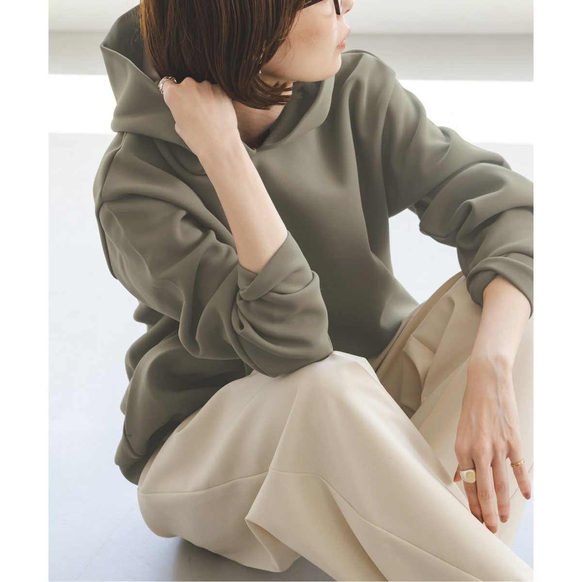 一部店舗・WEB限定》ダンボールフーディープルオーバー | ノーブル