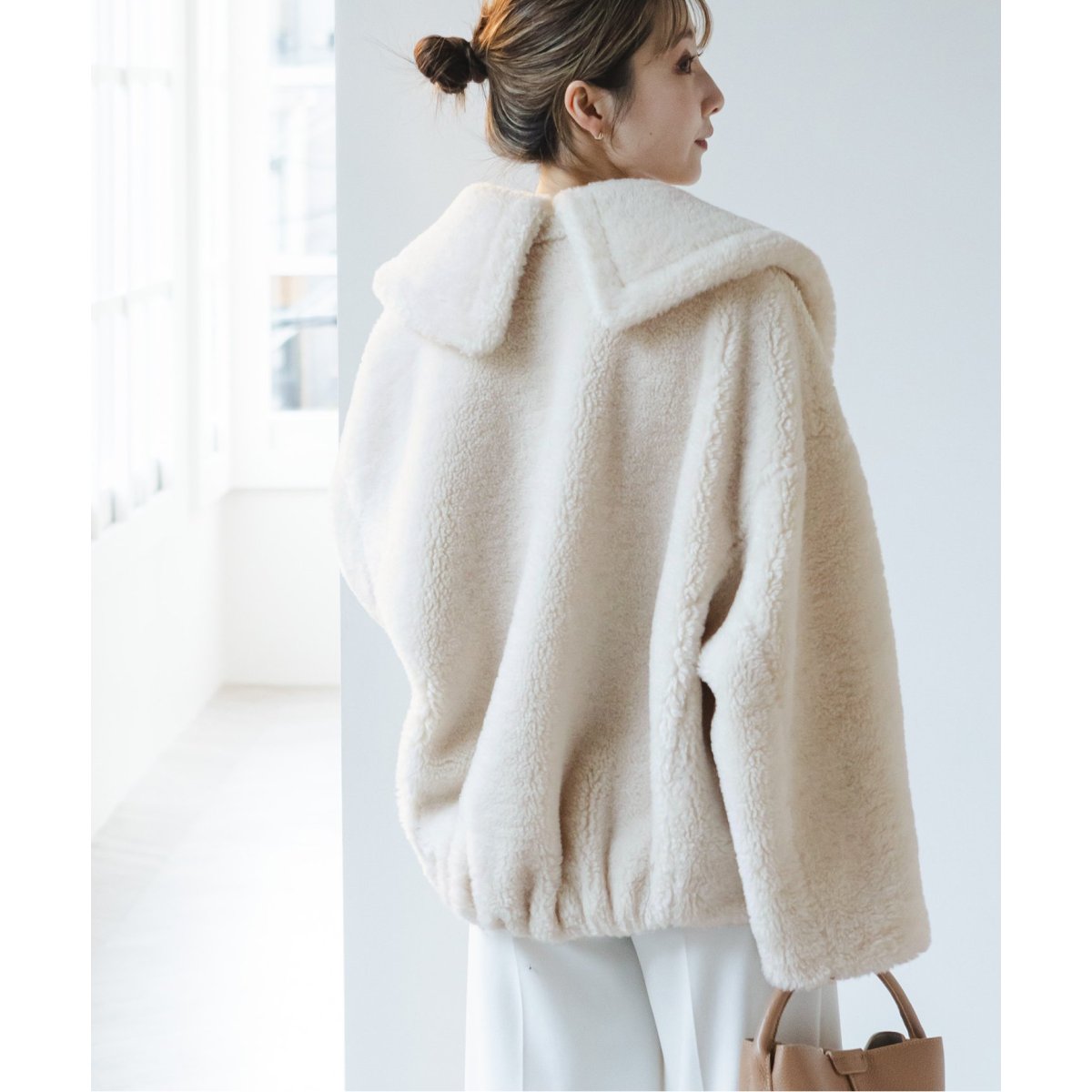 スノーボアビッグカラーコート | ノーブル(Noble) | マルイウェブチャネル