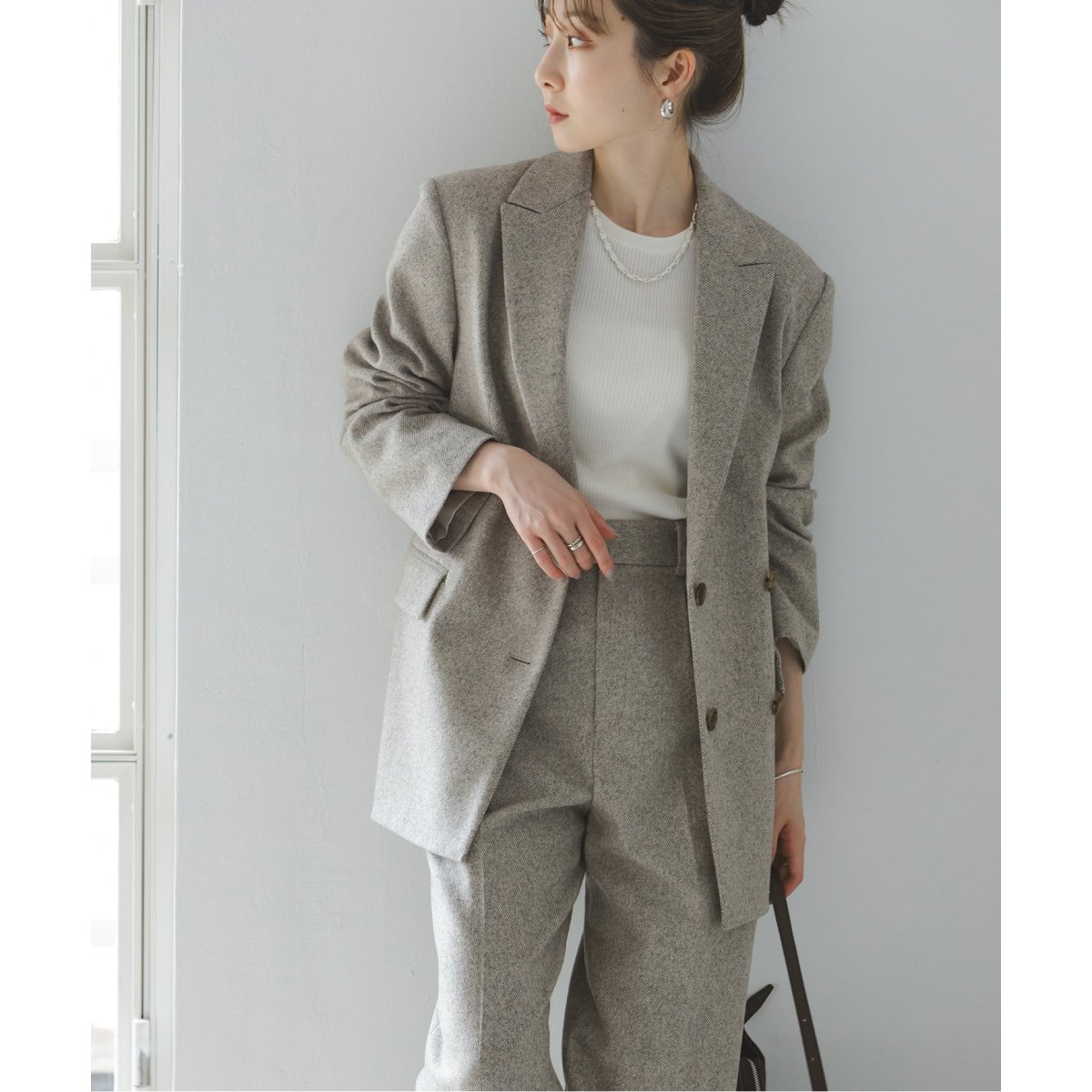 NOBLE ノーブル♡トップツイード2WAYダブルジャケット トップツイード2WAYダブルジャケット | ノーブル(Noble) | マルイ