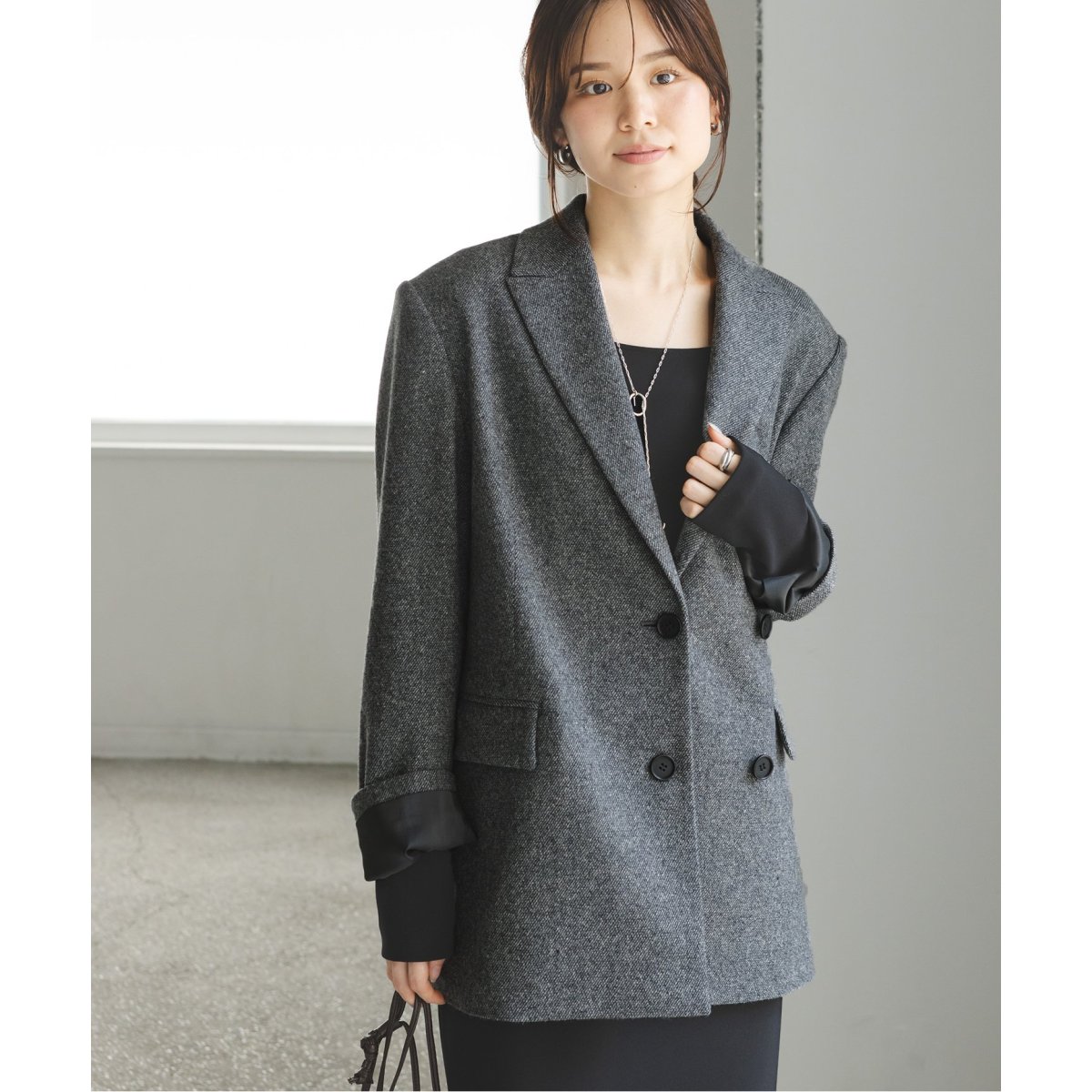 トップツイード2WAYダブルジャケット | ノーブル(Noble) | マルイ