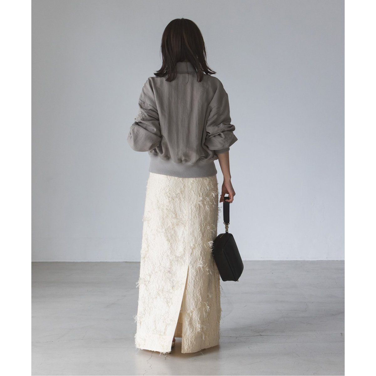 シャギージャガードAラインスカート | ノーブル(Noble) | マルイウェブ