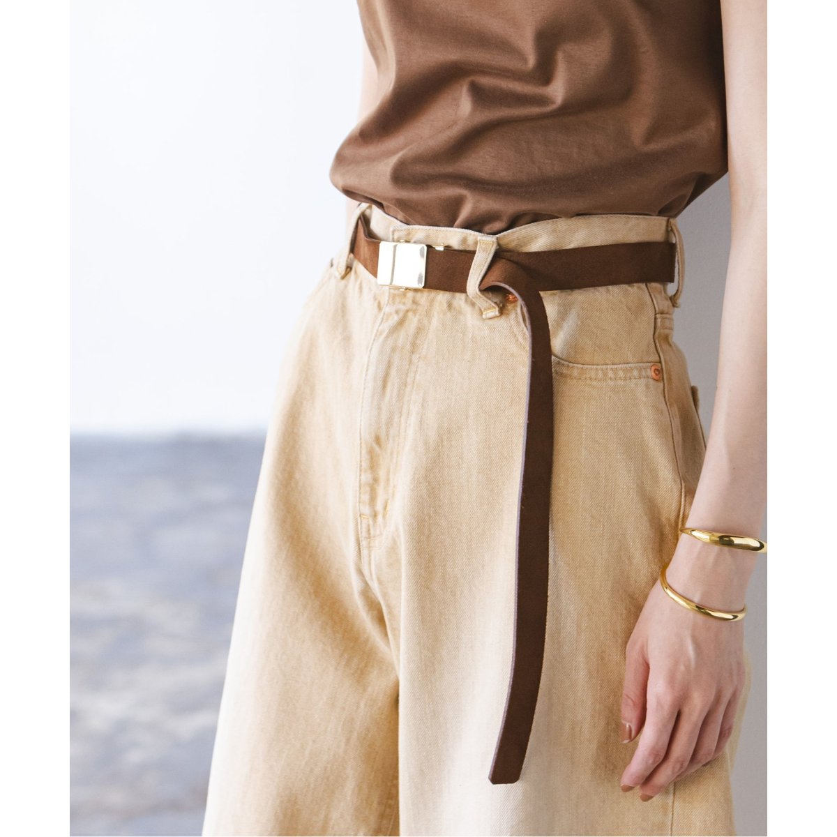 LEFIJE/レフィエ スエードガチャベルト | ノーブル(Noble) | マルイ