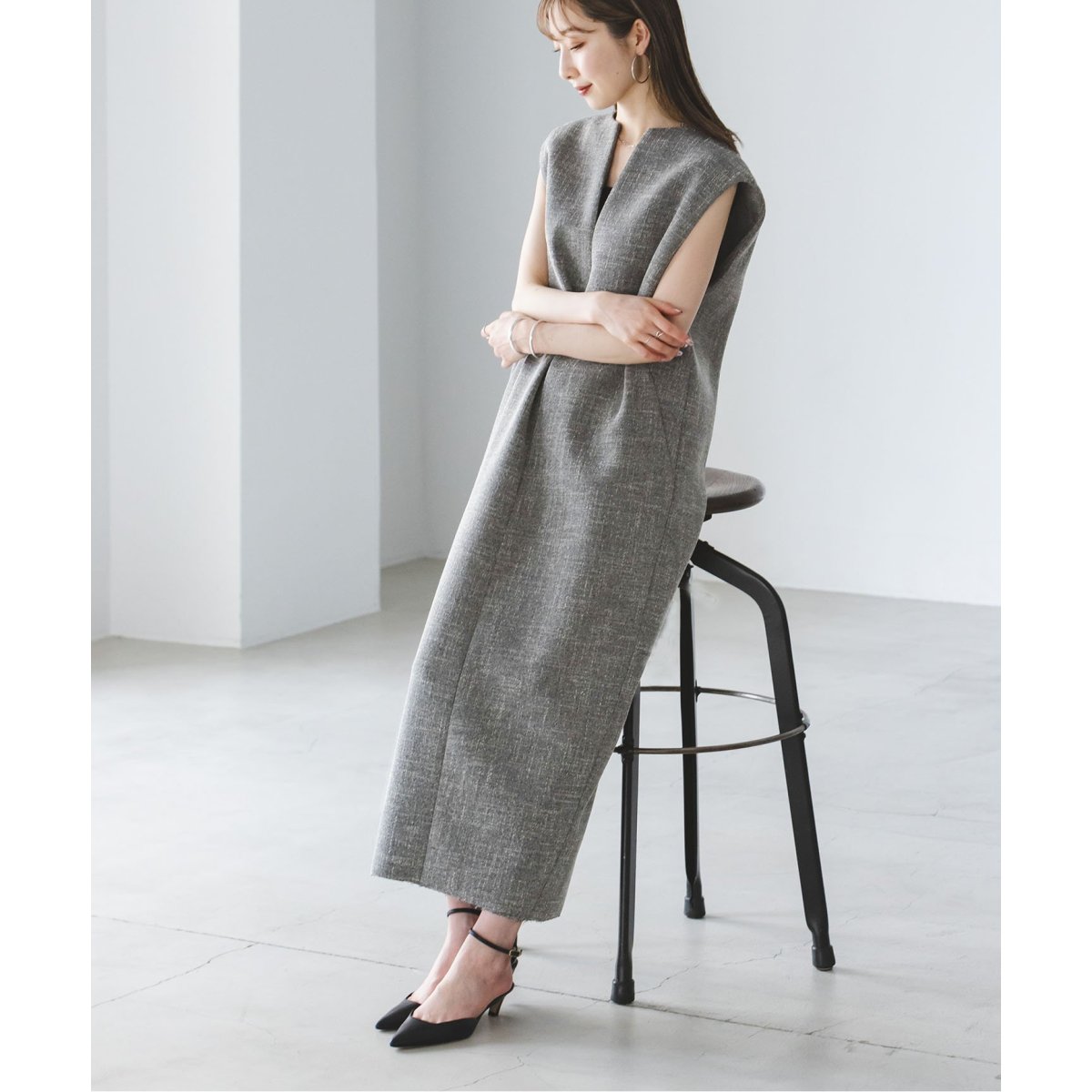 追加》スポンジボンディングワンピース | ノーブル(Noble) | マルイ