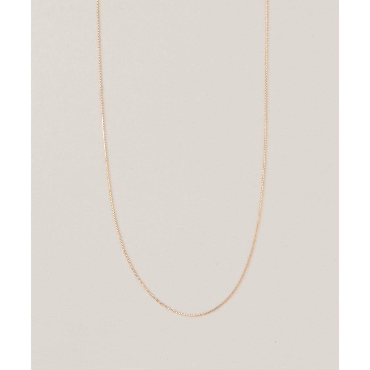 IENA GIGI ジジ Gold line ネックレス 380mm SOPHISTICATED VINTAGE / Gold line necklace / 380mm - GIGI