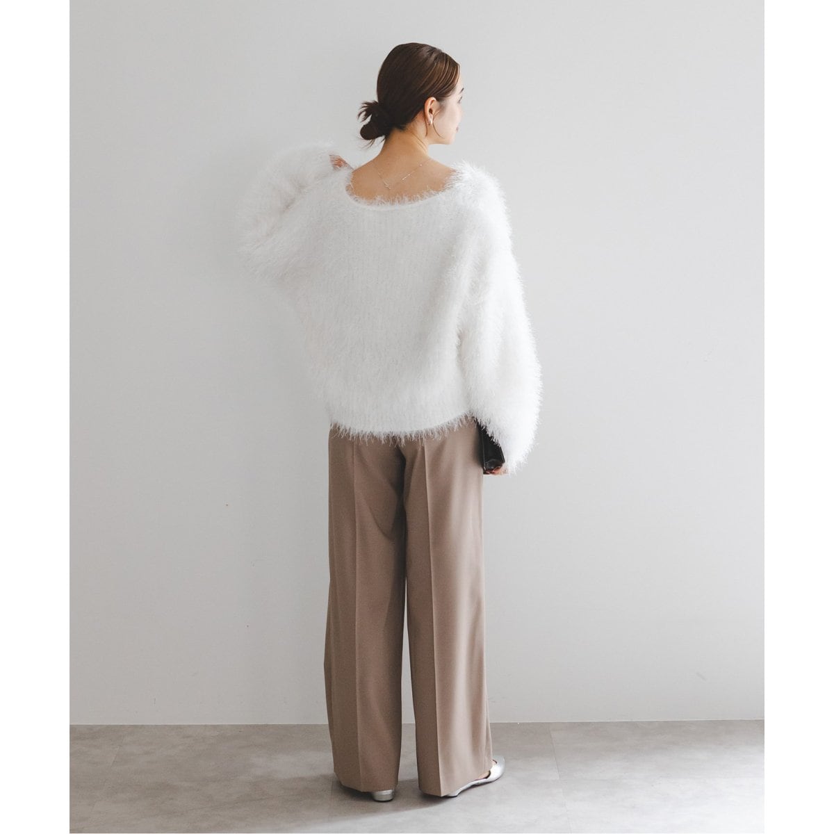 フェザーニットVネックプルオーバー | ノーブル(Noble) | マルイウェブ