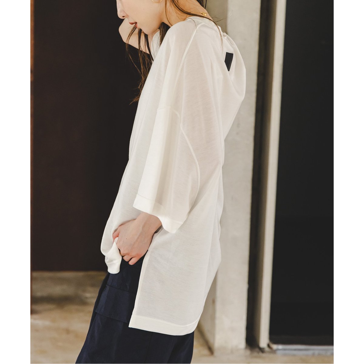 美*読様 【新品】AAYUSHIロングティアードフリルテールトップス⭐︎イエナI IENA｜《追加》AAYUSHI/アユーシ ロングティアードフリルテール