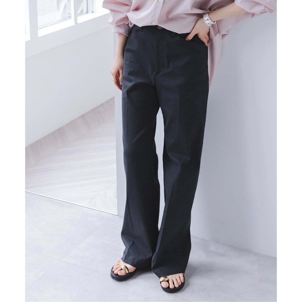 LE DENIM ストレートパンツ | スローブ イエナ(SLOBE IENA