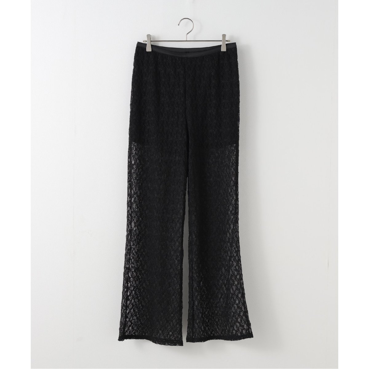 NOBLE スモーキーフラワープリントツイストパンツ　38 NOBLE パンツ スラックス スモーキーフラワープリントツイスト