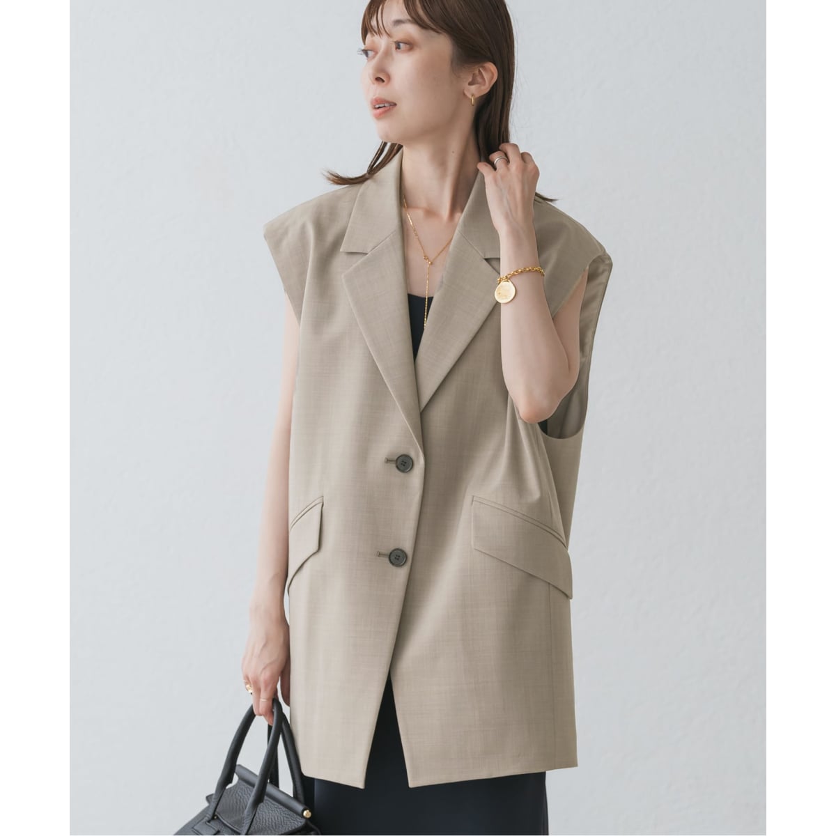 コクーンシルエットオーバージレ