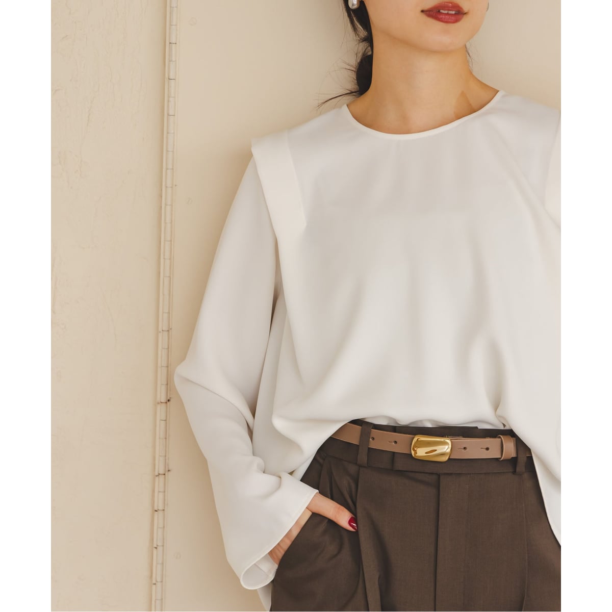 ブリーズメッシュショートフードブラウス | ノーブル(Noble) | マルイ