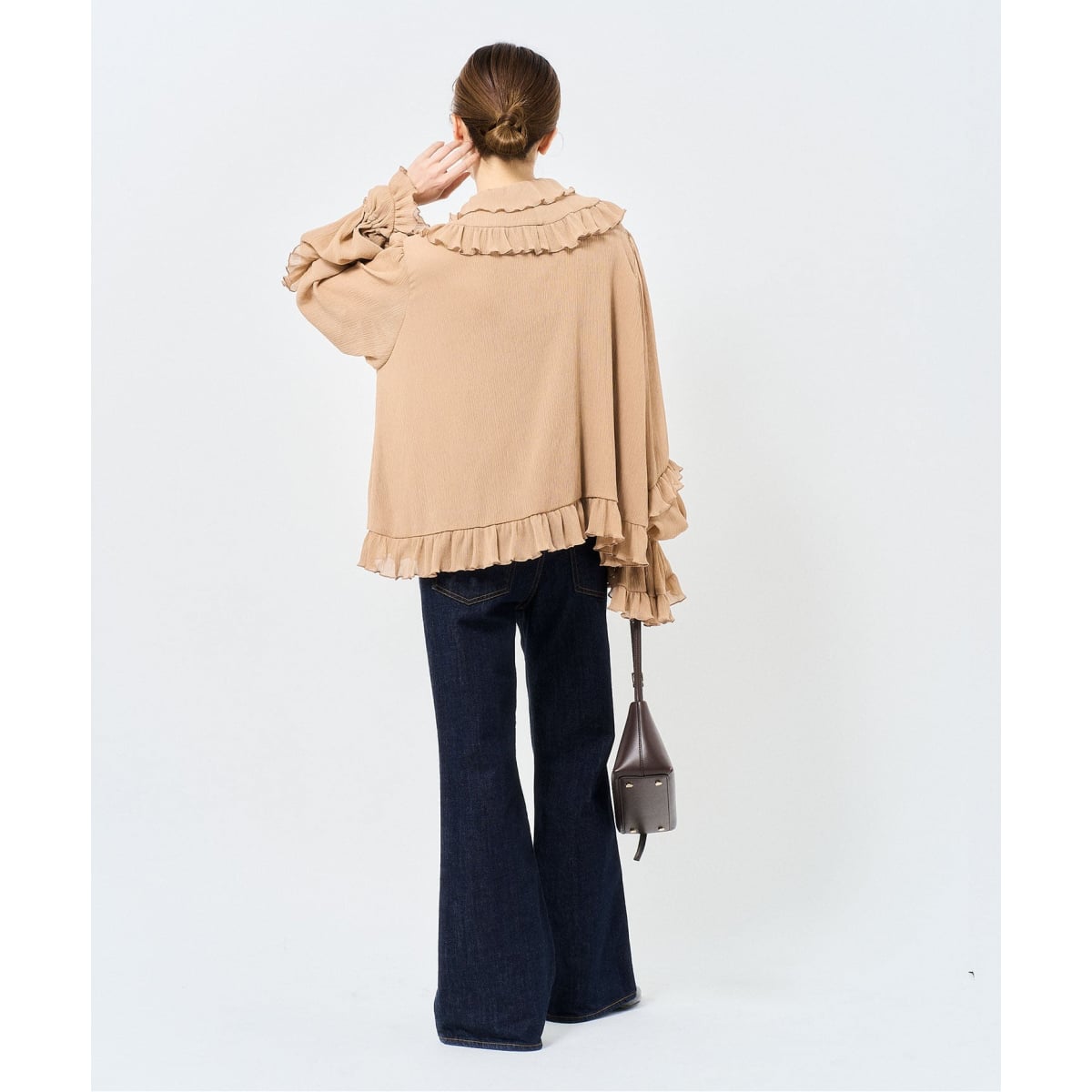 VENIT/ヴェニット RUFFLE CREPE | ノーブル(Noble) | マルイウェブチャネル