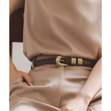 MAISON BOINET/メゾンボネット ゴールドバックルベルト