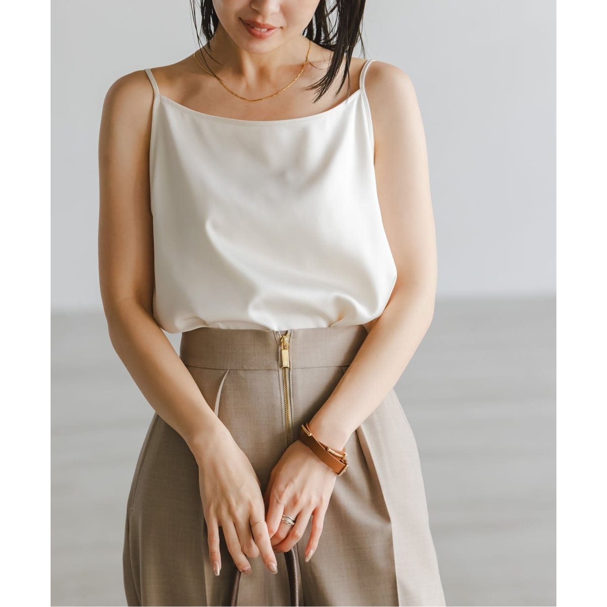 Spick & Span フリルニットキャミソール Spick & Span｜フリルニットキャミソール | Rakuten Fashion