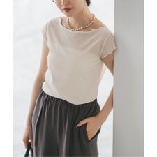 《追加予約》シアーベロアキャップスリーブTee